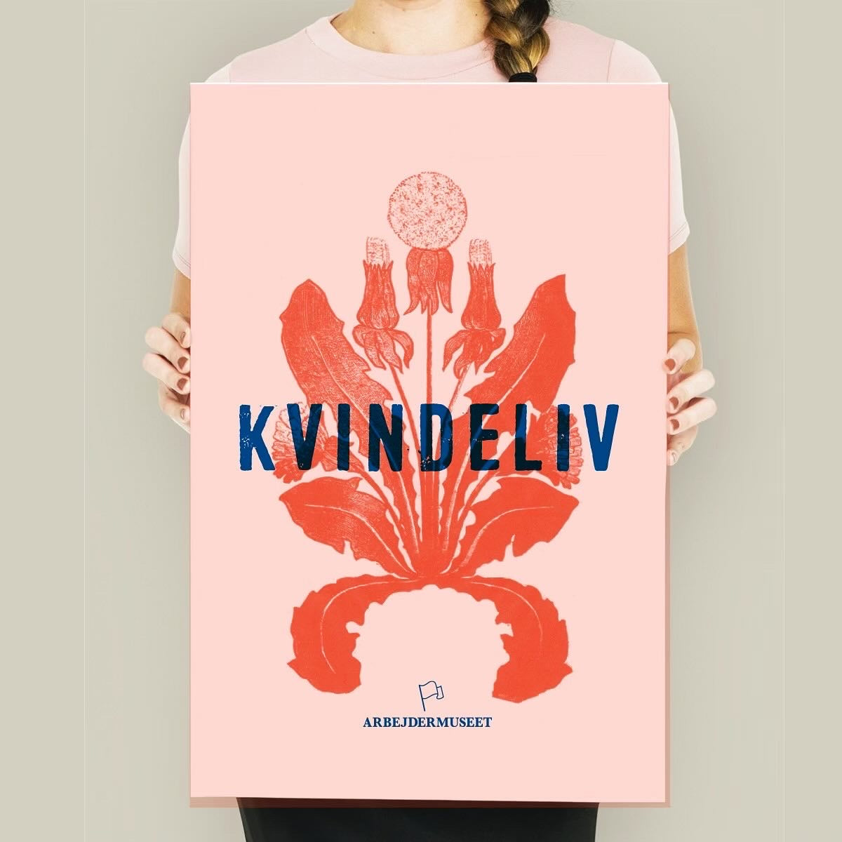 KVINDELIV PLAKAT for Arbejdermuseet