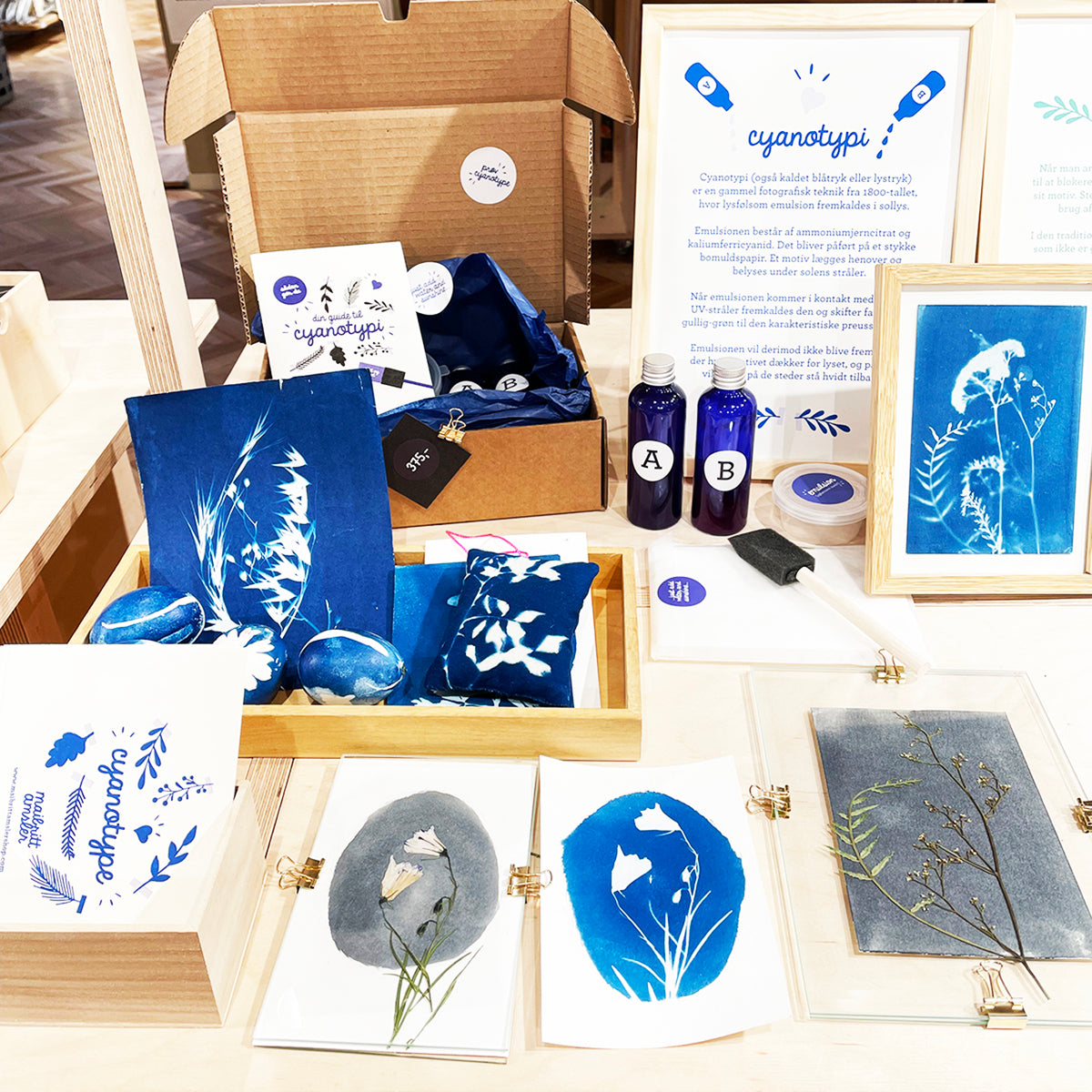 Workshop: Cyanotypi - Sådan kommer du igang