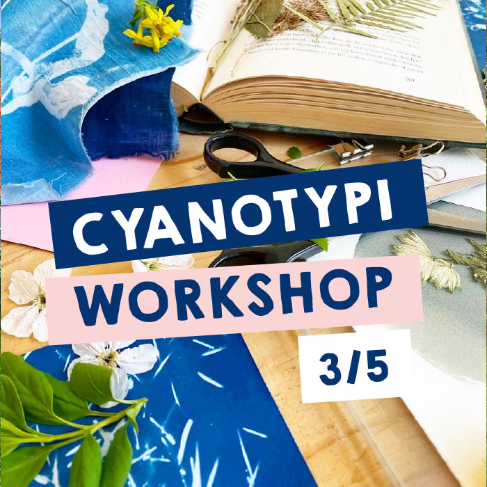 Kursus: Cyanotypi /Lørdag den 3. maj 2025 kl. 11.00-14.00