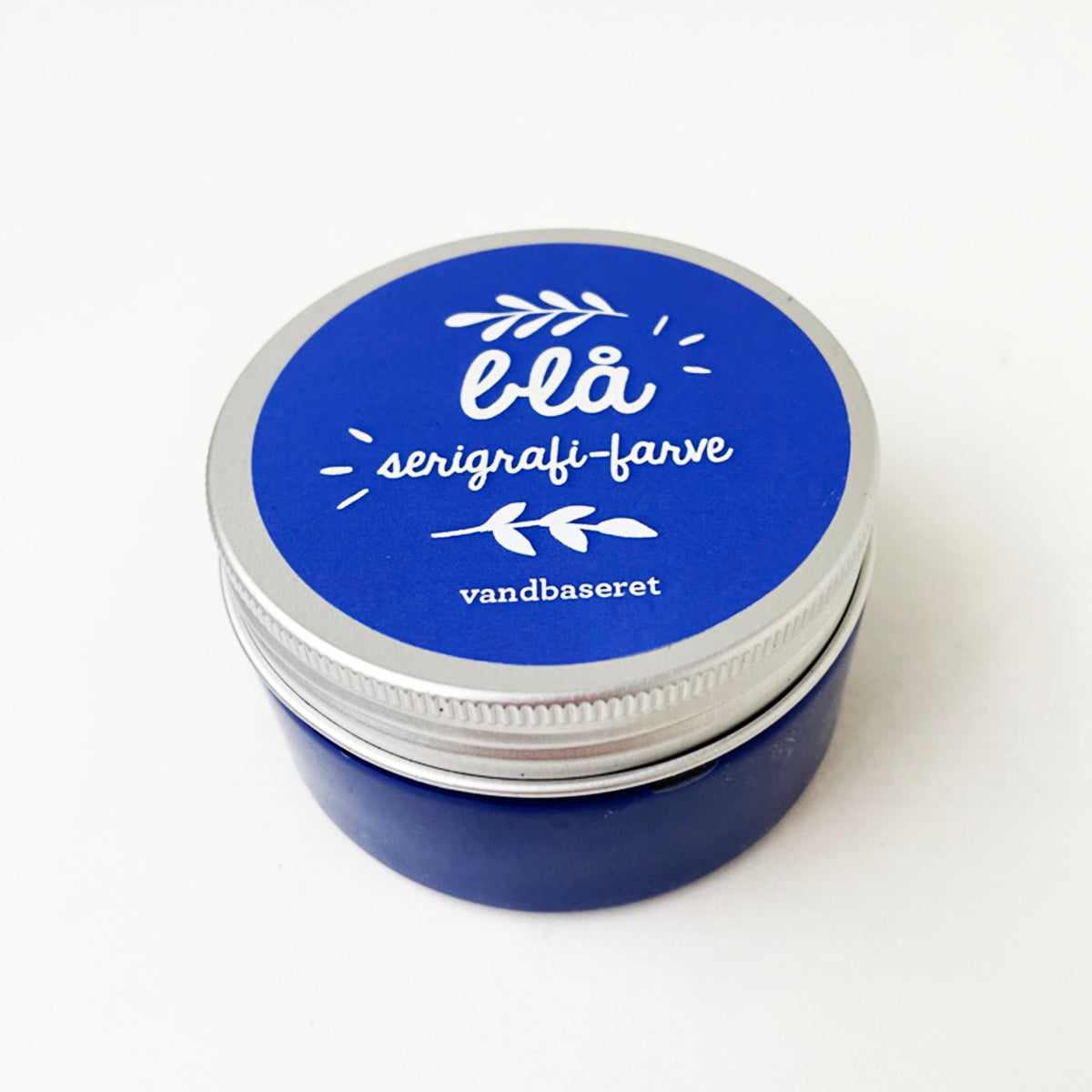 Blå serigrafi-farve, 100 ml