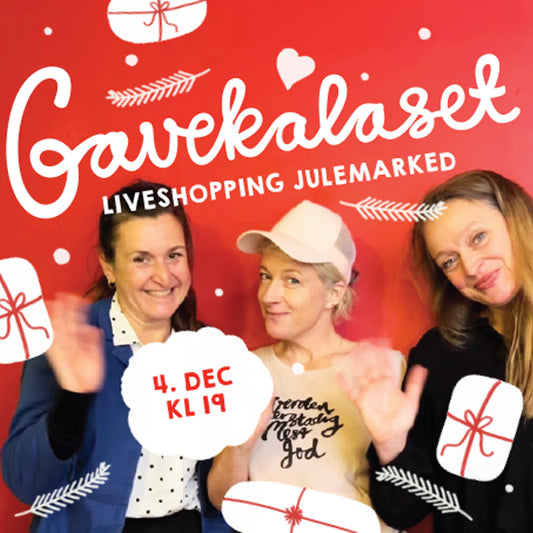 LIVESHOPPING JULEMARKED med Gavekalaset
