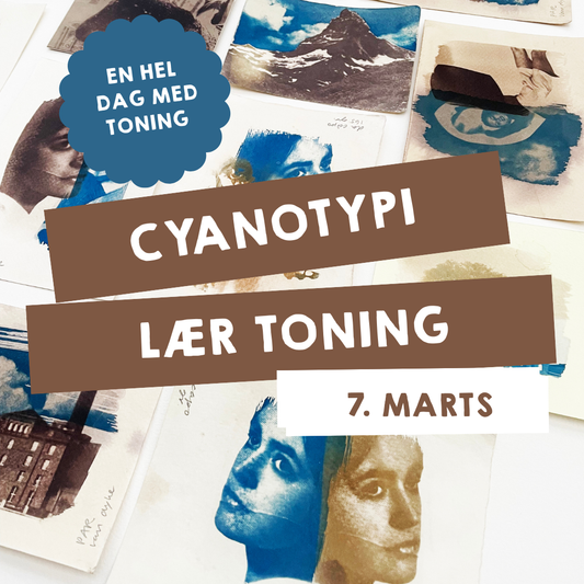 CYANOTYPI - LÆR TONING / 7. MARTS 2026