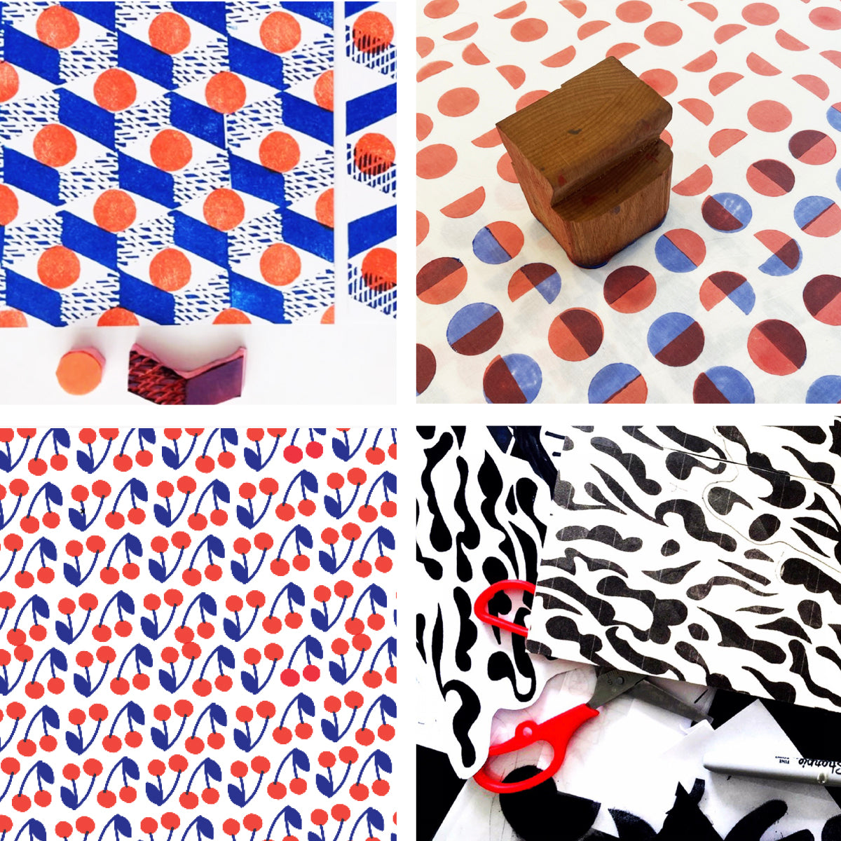 KURSUS: BLOKTRYK OG MØNSTERUDVIKLING