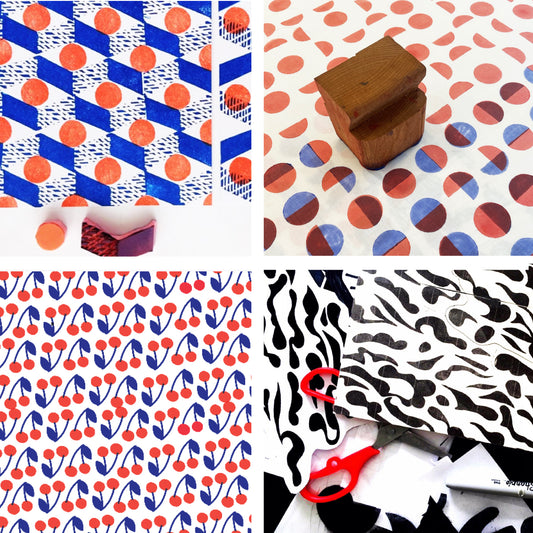 KURSUS: BLOKTRYK OG MØNSTERUDVIKLING