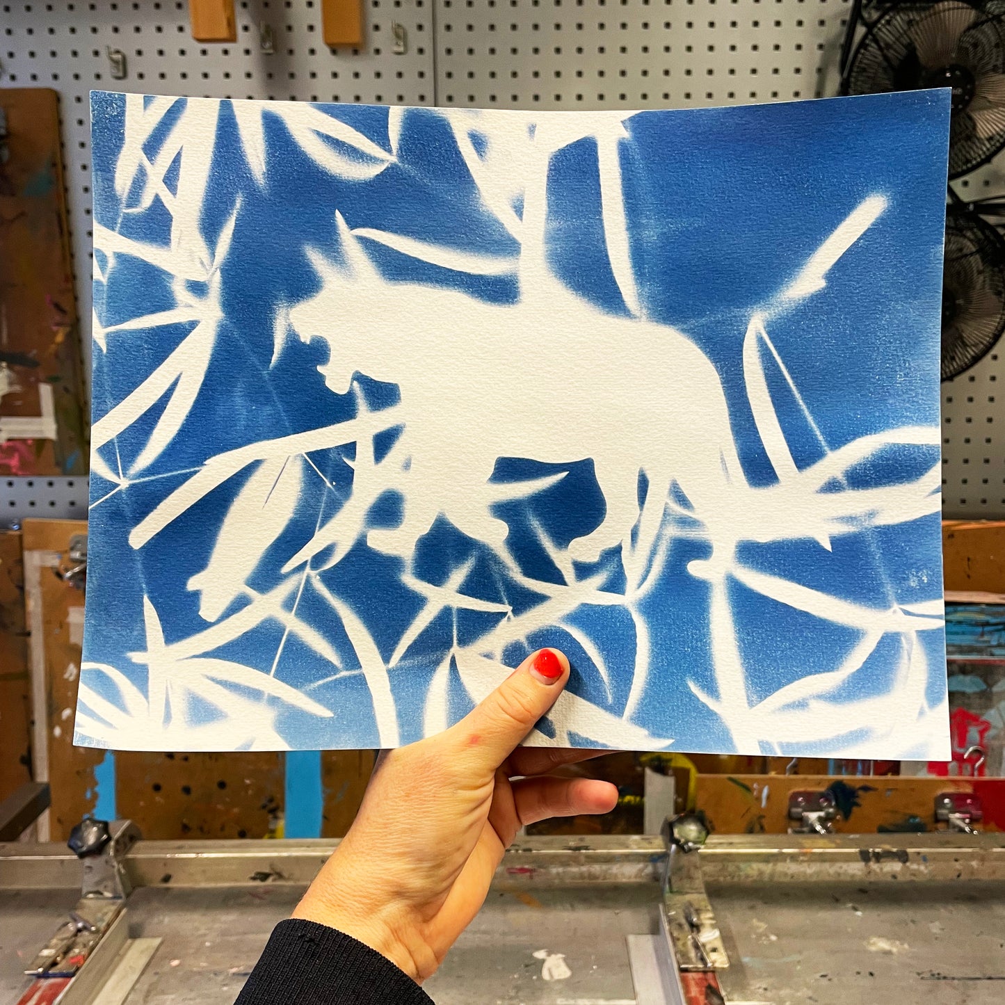 CYANOTYPI - GRUNDKURSUS / 24. januar 2026 (5 timer)