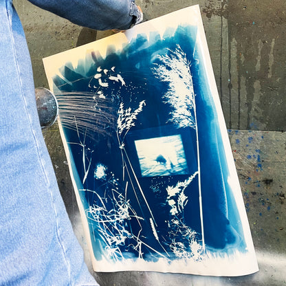 NYHED!!Masterclass: Cyanotypi /Søndag den 15. juni 2025 kl. 10.00 - 16.00