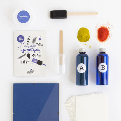 Cyanotypi Kit - Sådan laver du cyanotypi