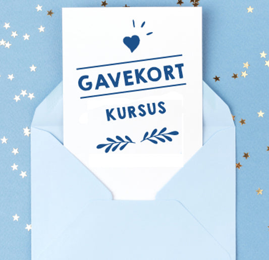 Gavekort til workshop (1.250,-)