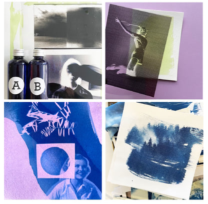 CYANOTYPI - GRUNDKURSUS / 24. januar 2026 (5 timer)