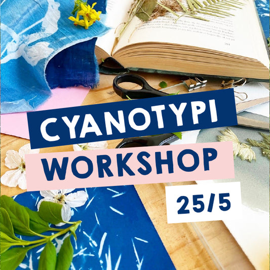 Kursus: Cyanotypi /Søndag den 25. maj 13.00 - 16.00