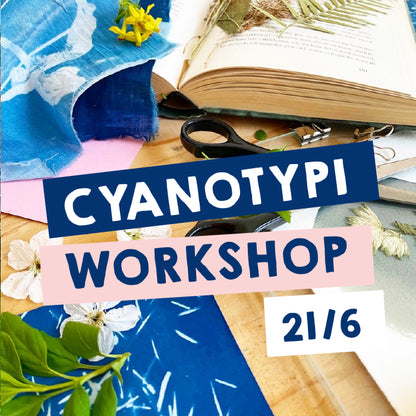 Kursus: Cyanotypi /Lørdag den 21. juni 11.00 - 14.00