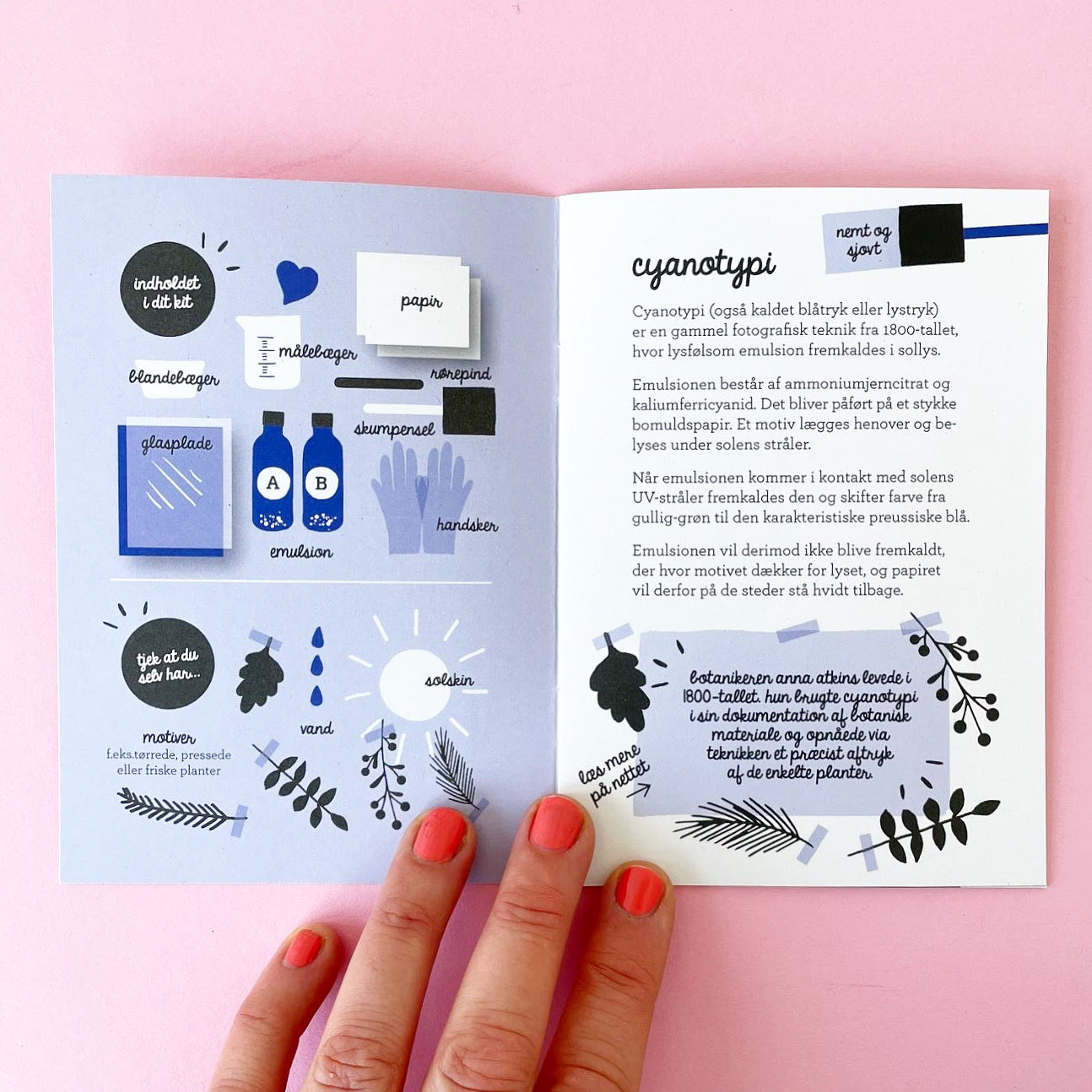 Cyanotypi Kit - Sådan laver du cyanotypi