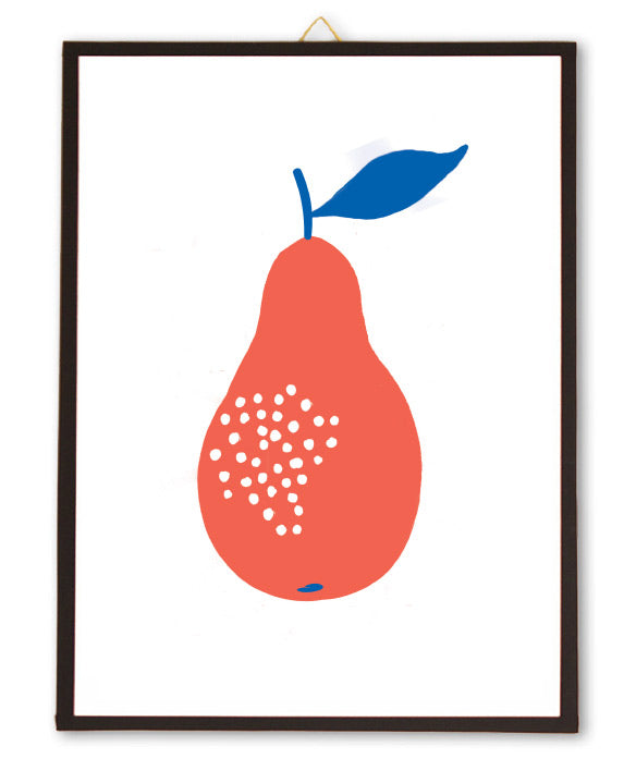 BLUE/RED PEAR
